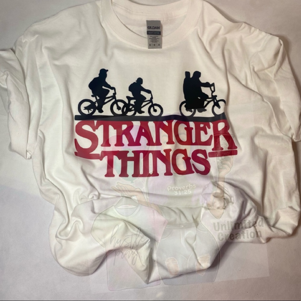 Stranger things custom shirt